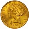 Image 1 : 1904 Liberty $5. MS65 (NGC) CAC