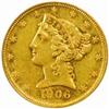 Image 1 : 1906 Liberty $5. PR53 (PCGS)