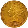 Image 1 : 1883-CC $10. Winter 1-C. AU55 (NGC)