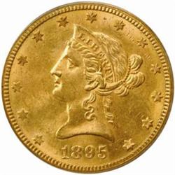 1895-O $10. MS62 (PCGS)