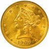 Image 1 : 1906-D $10. MS62 (NGC)