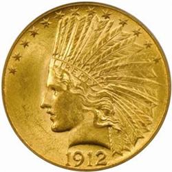 1912 $10. MS63 (PCGS)