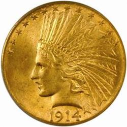 1914-S $10. MS64 (PCGS)