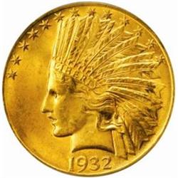 1932 $10. MS65 (PCGS)