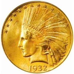 1932 $10. MS65 (PCGS)