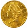 Image 1 : 1877-S Liberty $20. MS60 (NGC)