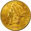 Image 1 : 1880-S Liberty $20. MS62 (PCGS)