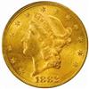 Image 1 : 1882-S Liberty $20. MS62 (PCGS)