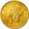 Image 1 : 1884-S Liberty $20. MS62 (PCGS)