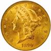 1890 Liberty $20. MS61 (NGC)