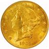 1905 Liberty $20. MS62 (PCGS)