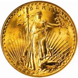 1927 Saint-Gaudens $20. MS64 (NGC)