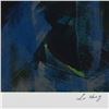 Image 2 : Lu Hong, "Lotus" Limited Edition Serigraph on Paper, Numbered and Hand Signed with Letter of Authent