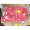 Image 1 : 2 Bags of 12 New Pairs of Red Gardening Gloves