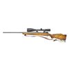 Image 2 : SPORTERIZED MODEL 98 MAUSER RIFLE WITH SCOPE.