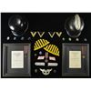 Image 1 : 2 WWII GERMAN HELMETS, POLICE INSIGNIA, WAFFEN SS