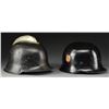 Image 2 : 2 WWII GERMAN HELMETS, POLICE INSIGNIA, WAFFEN SS