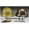 Image 1 : WWII HELMETS, SWORD KNOTS, MESS UTENSILS & MORE.