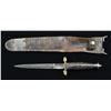 Image 1 : RARE USS OMAHA ISSUED V-42 STILETTO BY CASE.