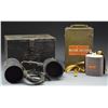 Image 2 : MINE DETECTOR, GAS MASK BOX, SEMAPHORE LIGHTS & A