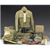 Image 1 : 2 GROUPINGS OF MOSTLY WWII MILITARY UNIFORMS &