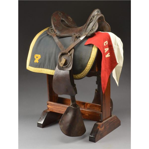 WWI ERA US MILITARY SADDLE, BLANKET