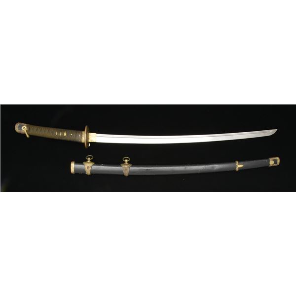 WWII NAVAL OFFICERS SAMURAI SWORD.