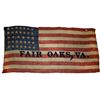 Image 1 : CIVIL WAR 34 STAR FLAG, FAIR OAKS, VIRGINIA.