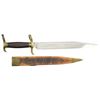 Image 1 : VERY FINE CONFEDERATE BOWIE BAYONET, COOK AND
