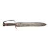 Image 1 : CONFEDERATE D GUARD BOWIE KNIFE WITH TURNED WOOD