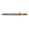 Image 2 : IMPRESSIVE CONFEDERATE SIDE KNIFE.