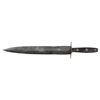 Image 2 : LARGE DAGGER POINT BOWIE MADE FROM FILE.