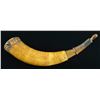 Image 2 : EARLY POWDER HORN DATED 1792.
