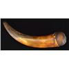 Image 2 : 1826 TANSEL STYLE CARVED POWDER HORN.