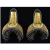 Image 1 : EXCEPTIONAL PAIR OF FEDERAL ERA OFFICERS WINGED