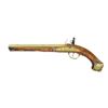 Image 2 : ATTRACTIVE BRASS BARREL & LOCK AUSTRIAN FLINTLOCK