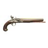 Image 1 : BRASS BARRELED, BRASS MOUNTED FLINTLOCK PISTOL