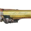 Image 2 : HENRY MAUGER SIGNED FLINTLOCK KENTUCKY PISTOL,