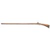 Image 2 : EARLY FLINTLOCK SMOOTH RIFLE, BARREL INITIALED