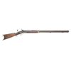 Image 1 : HEAVY BARRELED HALF STOCK PERCUSSION RIFLE BY P.