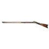 Image 2 : W BARNHART AMERICAN HALF STOCK PERCUSSION RIFLE.