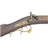 Image 8 : 2 AMERICAN HALF STOCK PERCUSSION RIFLES.
