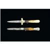 Image 2 : PAIR OF LARGE CIVIL WAR ERA FOLDING DIRKS.