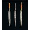 Image 2 : 3 LARGE PRIMITIVE DAGGERS.