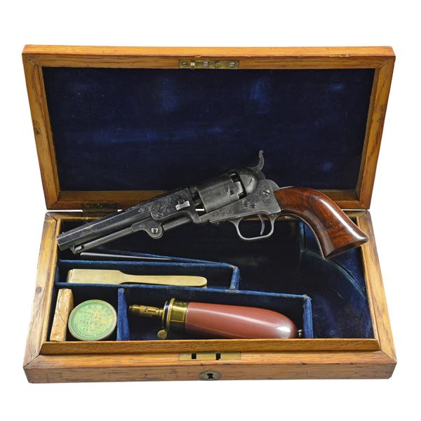 RARE CASED & UNIQUE FLORAL ROCOCO ENGRAVED