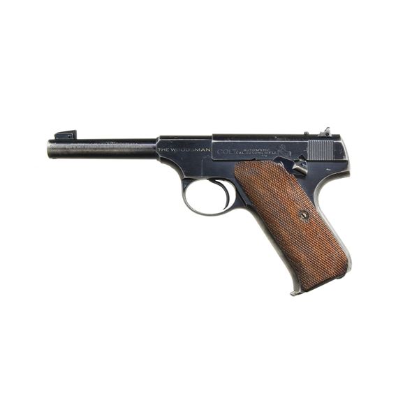 2 COLT THE WOODSMAN SPORT MODEL SEMI-AUTO PISTOLS.