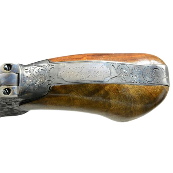 ALVIN WHITE ENGRAVED TEXAS PATERSON MADE FOR COLT