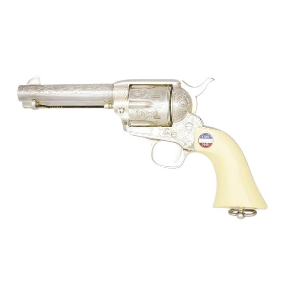UBERTI CATTLEMAN 1873 SAA PATTON COMM. REVOLVER.