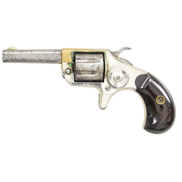 1 COLT REVOLVER & 2 FOREIGN PISTOLS.