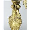 Image 2 : PAIR OF FRENCH GILT BRONZE CANDELABRA 27" hig